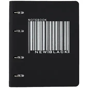 Тетрадь на кольцах в клетку Listoff, 