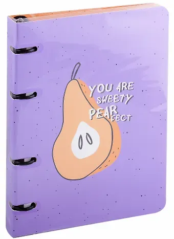 Тетрадь на кольцах в клетку Be Smart, 