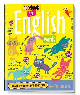 Тетрадь для записи английских слов Айрис, 
