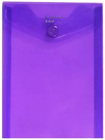 Папка-конверт на кнопке, А6, Comix