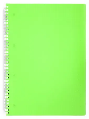 Тетрадь в клетку Hatber, Diamond Neon, А4, 80 листов, зеленая
