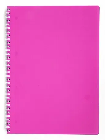 Тетрадь в клетку Hatber, Diamond Neon, А4, 80 листов, розовая