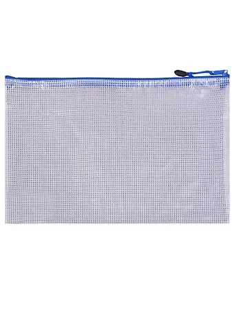 Папка на молнии А4 армирован. пластик, ассорти, Sworld