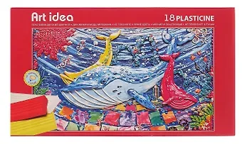 Пластилин Art idea, 18 цветов