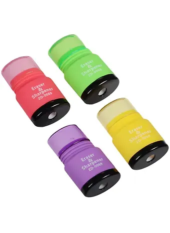 Точилка с ластиком 