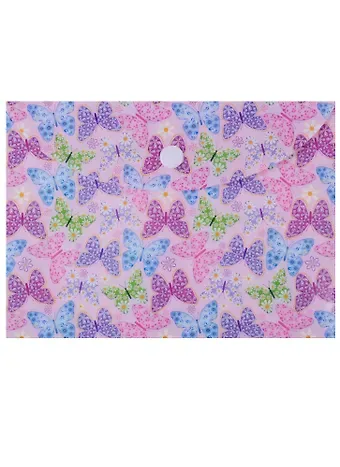 Папка-конверт А6 на кнопке 