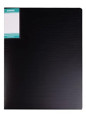 Папка боковой прижим А4 