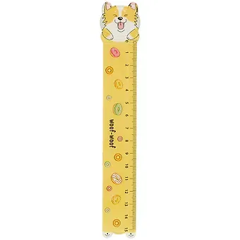 Линейка «Corgi’s life», 15 см