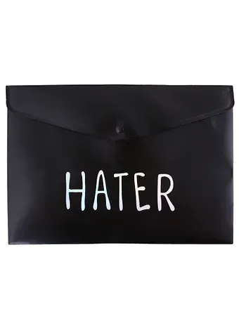 Папка-конверт А4 на кнопке 