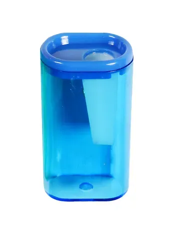 Точилка 1 отверстие, пластиковый контейнер