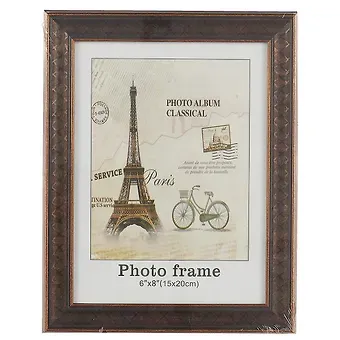 Фоторамка «Тёмное дерево, фактурное», 15 х 20 см