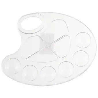 Палитра прозрачная, овальная