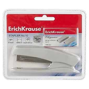 Степлер № 10 со скобами, ErichKrause