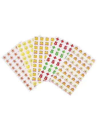 Комплект наклеек для поощрения. 5 видов