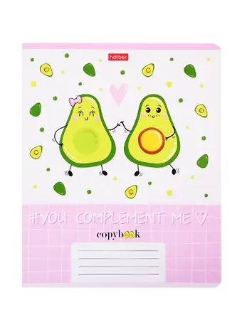 Тетрадь в клетку Hatber, 