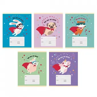 Тетрадь в линейку Listoff, 