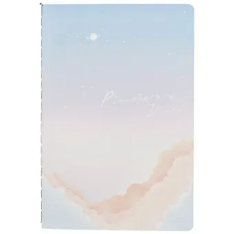 Тетрадь в линейку Planetary Diary, 38 листов, в ассортименте