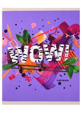 Тетрадь в клетку Listoff, 