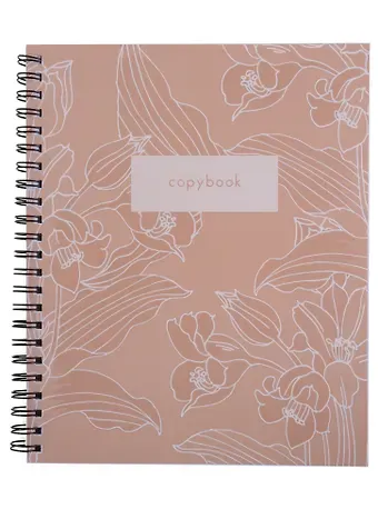 Тетрадь в клетку Listoff, Garden, 80 листов, в ассортименте