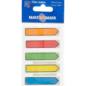 Набор самоклеящихся закладок «Стрелки», 5 блоков