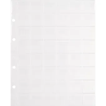 Лист для монет, 48 ячеек