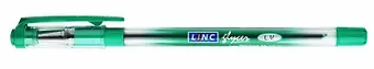 Ручка шариковая Linc, Glycer, зеленая 0,7 мм