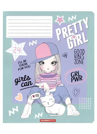 Тетрадь в клетку Academy Style, 