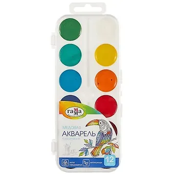 Акварельные краски Гамма, 