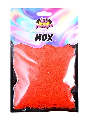 Наполнение для слайма Мох оранжевый  ТМ Slimer, полимер