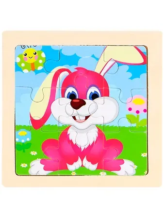 Деревянная пазл-рамка (12x12) 