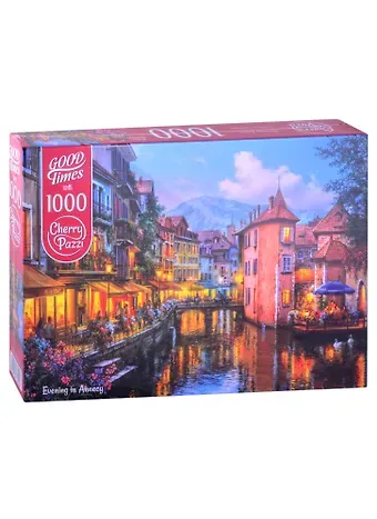 Пазл 1000 дет. Вечер в Анси  Cherry Pazzl 30257