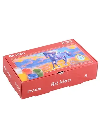 Краски гуашевые 