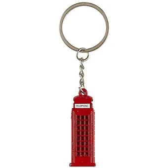 Брелок Телефонная будка (London) (металл) (4см)