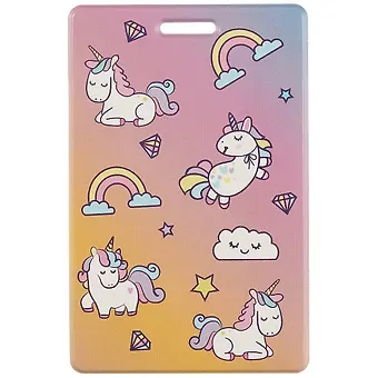 Чехол для карточек Единороги и облачка (ДГ2019-202)