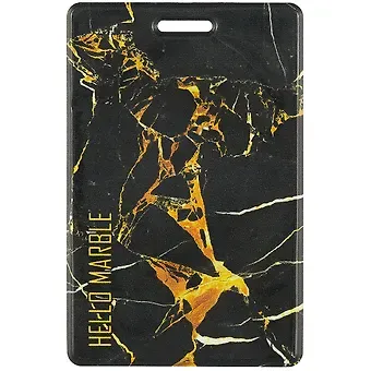 Чехол для карточек Мрамор черный (ДГ2020-238)