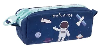 Пенал с большой молнией 