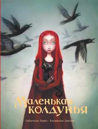 Себастьен Перез Маленькая колдунья с иллюстрациями Бенжамена Лакомба