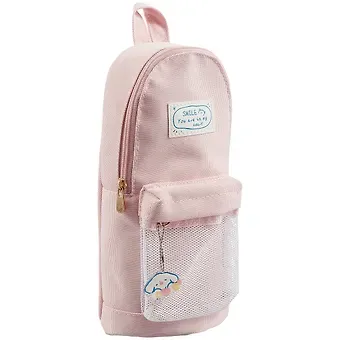 Пенал-рюкзачок на молнии Smile, пастель, 20х7х4, ткань