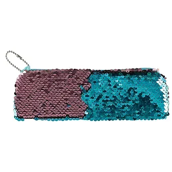 Сумочка-Пенал на молнии с пайетками (20х7) (текстиль)