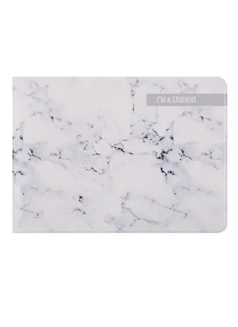 Обложка для студенческого Мрамор серый (СБ2020-054)