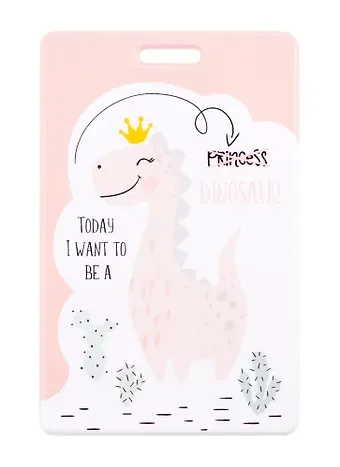 Чехол для карточек Динозаврик с короной (ДГ2021-273)