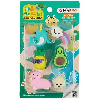 Набор Ластики пазлы 