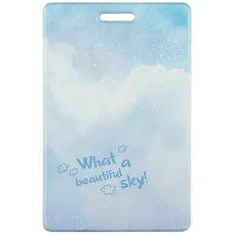 Чехол для карточек What a beautiful sky (ДГ2021-285)