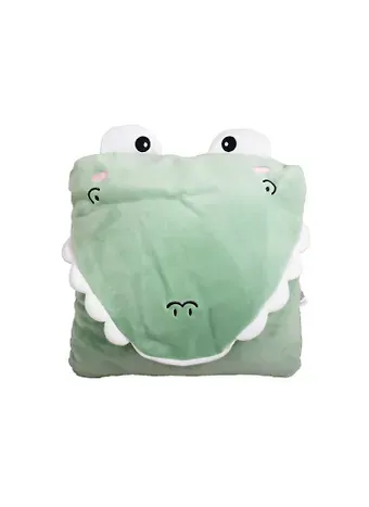 Подушка Крокодил (текстиль) (40х40)