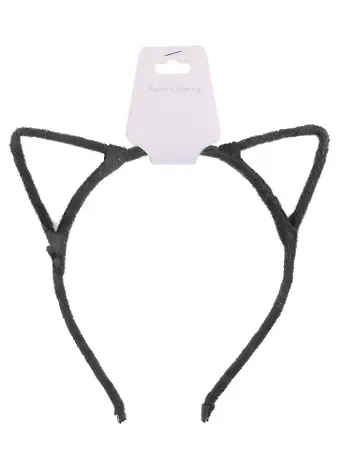 Ободок Ушки (контур) (иск.мех) (13х15) (12-03627-695)