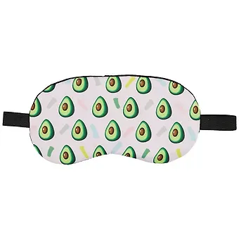 Маска для сна Авокадо с цветными штрихами (пакет) (12-37395-202103-004)