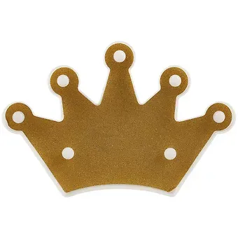 Светильник LED Корона (глиттер) (пластик) (18х11) (12-07509-7509-1)