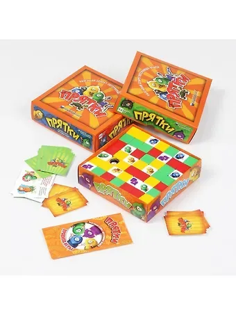 Настольная игра-лабиринт Прятки 10046