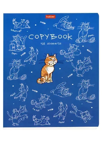 Тетрадь в клетку Hatber, 