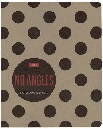 Тетрадь в клетку Hatber, Black dot, 48 листов, в ассортименте